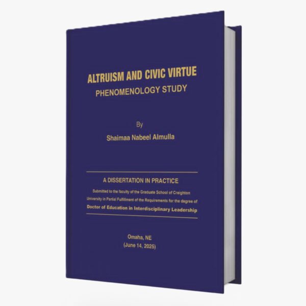 ALTRUISM AND CIVIC VIRTUE PHENOMENOLOGY STUDY